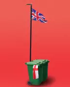 ‘Mini Battle of Cable Street’: UK neighbourhoods in flag wars as tensions simmer