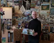 Retired Teacher's Miniature World: How Ken Bonham Transformed Memories into Art