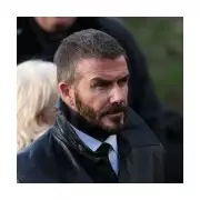 Sir David Beckham Attends Funeral of Stone Roses Legend Gary 'Mani' Mounfield