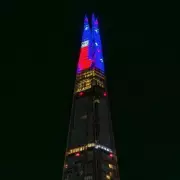 The Shard to Transform into UK's Tallest Festive Stocking on Christmas Eve