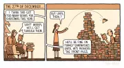 Tom Gauld's 27 December Cartoon: A Wry Take on Post-Christmas Reading