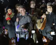 Tommy Robinson's London Carol Service Sees Low Turnout Amid Church Dilemma