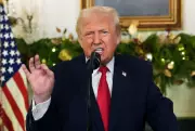 Trump's 'Bah Humbug' Christmas Address: A 20-Minute Rant Amid Polling Chill