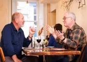 Two English Retirees in Scotland Debate Independence Over Dinner