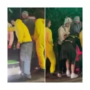 Uber Eats Robot Attacked by Students in Leeds During Otley Run Pub Crawl