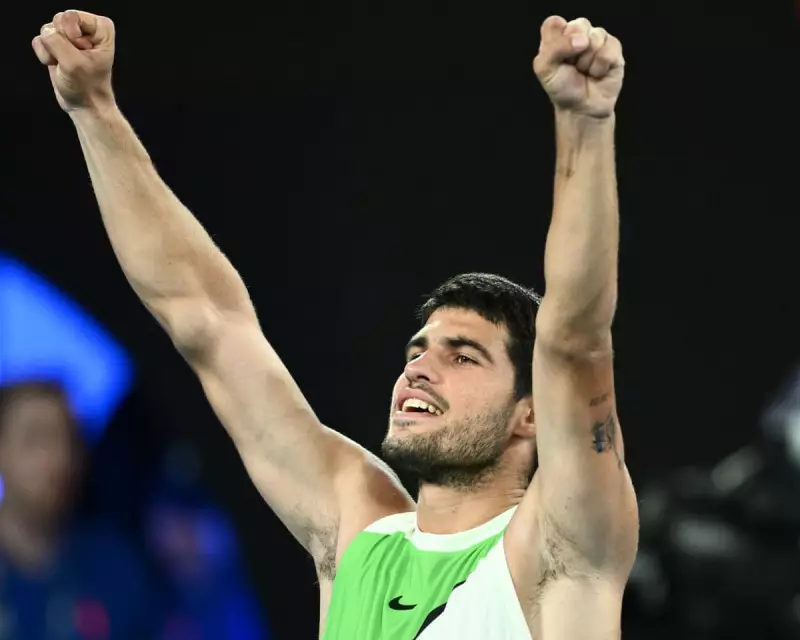 Alcaraz Powers Past De Minaur to Reach Australian Open Semi-Finals