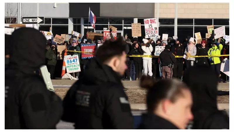 America's Stark Divide: Trump's Iowa Rally Highlights Nation's Raw Political Rift