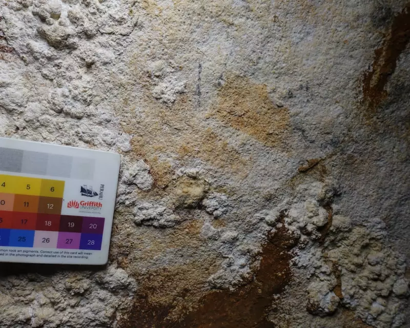 Ancient Hand Stencil in Indonesian Cave Could Be World's Oldest Rock Art