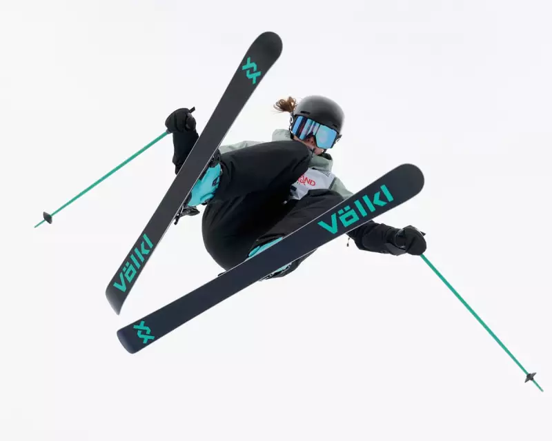 Australian Teen Indra Brown, 15, Wins World Cup Freeski Gold in Calgary