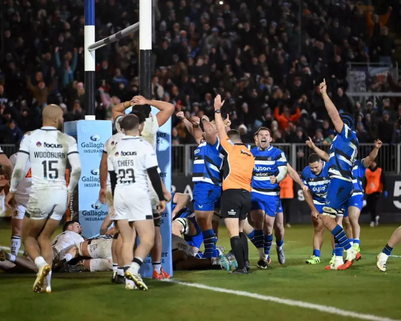 Bath Snatch Last-Gasp 33-26 Victory Over Exeter in Premiership Thriller