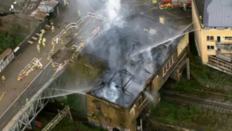 Camden Fire Disrupts Rail Travel: Euston Services Affected