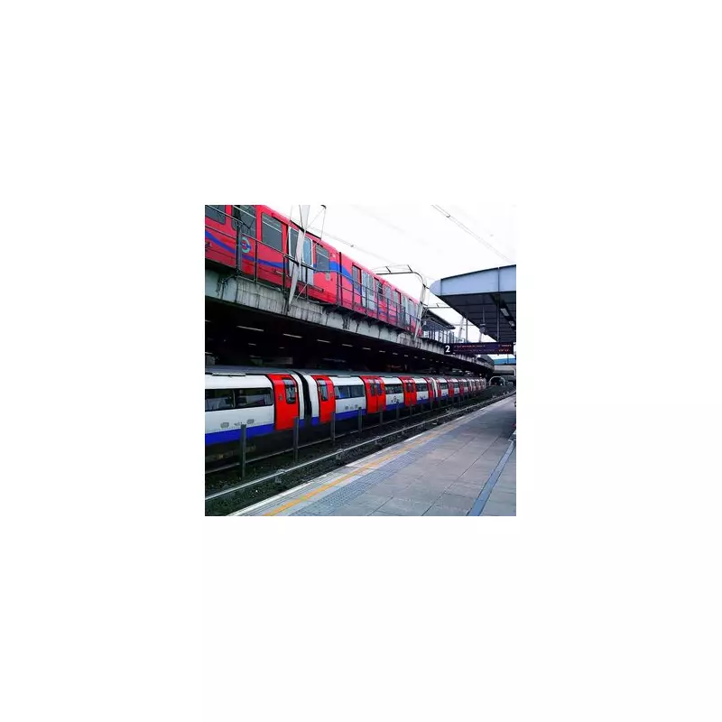 Canning Town's Unique Stacked Platforms: A London Transport Marvel