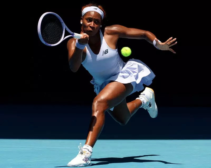 Coco Gauff Overcomes Serve Woes for Straight-Sets Australian Open First-Round Win