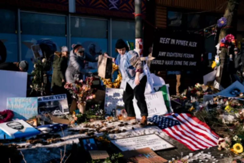 Community Grieves and Unites on Nicollet Avenue After Alex Pretti's Killing