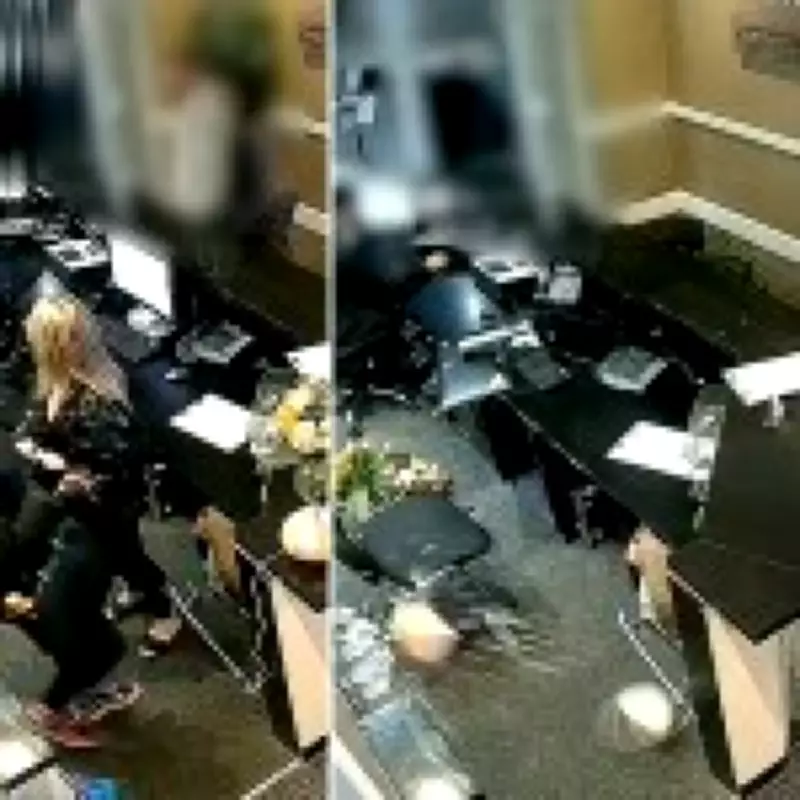Drunken Trio's Hotel Rampage: CCTV Shows Bournemouth Lobby Trashed