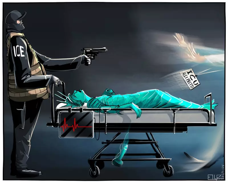 Ella Baron's Cartoon on Alex Pretti's Killing Sparks Debate