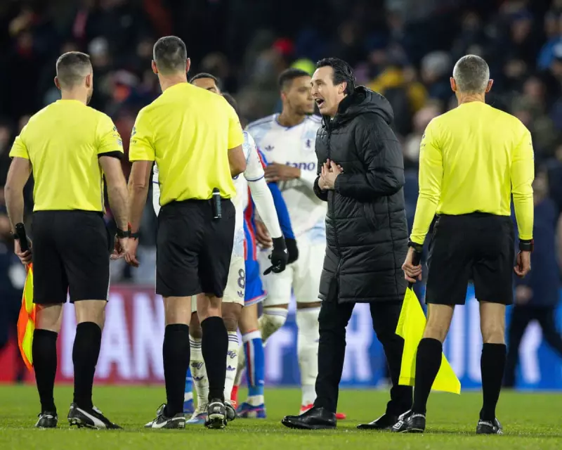 Emery's Fury at Officials as Villa's Title Hopes Dented in Palace Stalemate