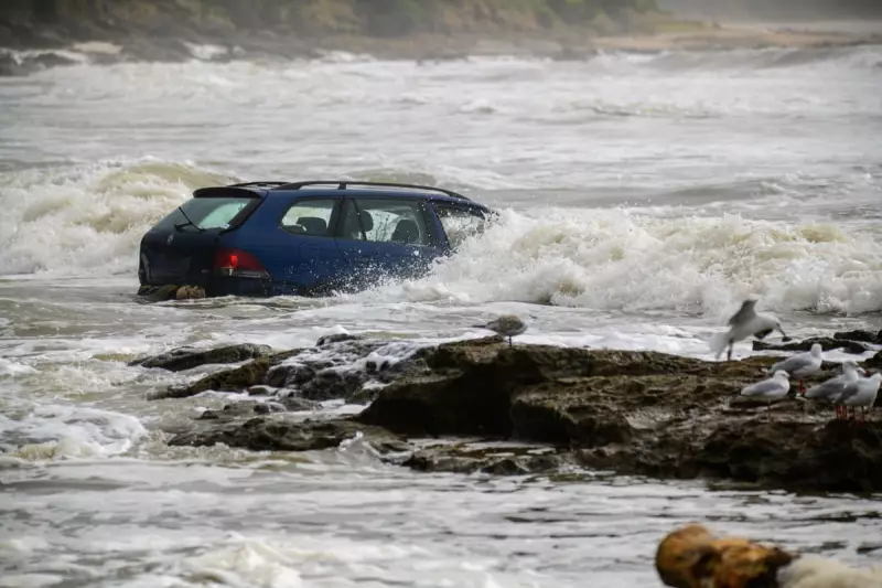 Flash Floods Sweep Cars Into Sea on Victoria's Surf Coast, 180mm in 6 Hours