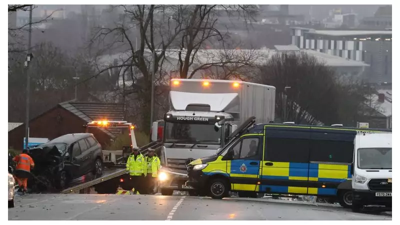 Four Killed in Bolton Crash: Three Teenagers and Taxi Driver Named
