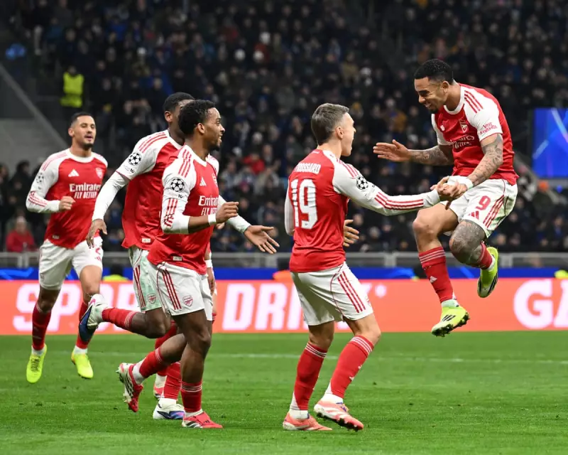 Gabriel Jesus Inspires Arsenal's Commanding Victory Over Inter Milan