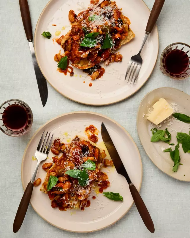 Georgina Hayden's Antipasti Beans on Toast: A 35-Minute Italian Twist