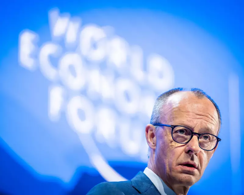 German Chancellor Warns of 'Great Power Politics' Era at Davos Summit