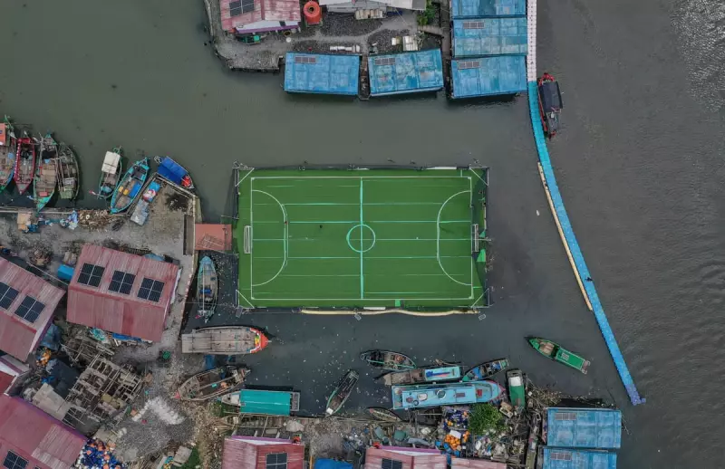 Global Lens: From Jakarta's Floating Pitch to Kyiv's Courtroom