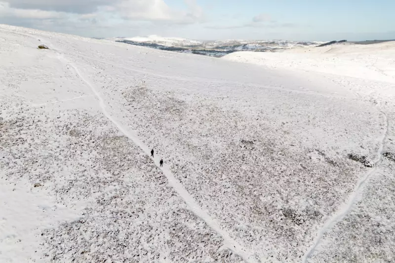 Global Snapshot: Snow in Wales, Gaza Flooding & Wolf Supermoon Mark Friday