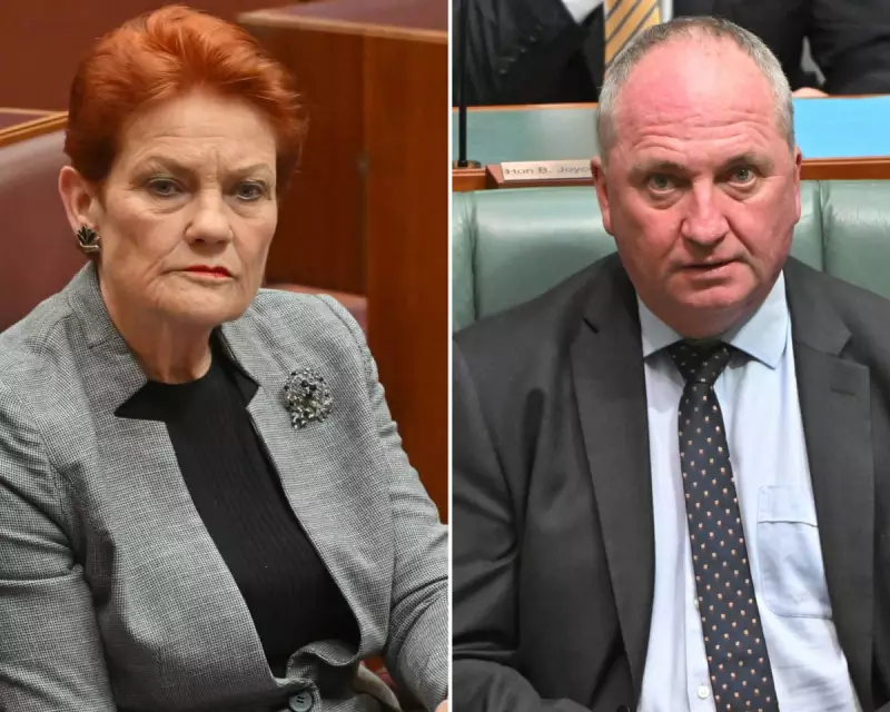 Hanson and Joyce Tour Flood-Hit Queensland on Mining Magnate's Private Jet