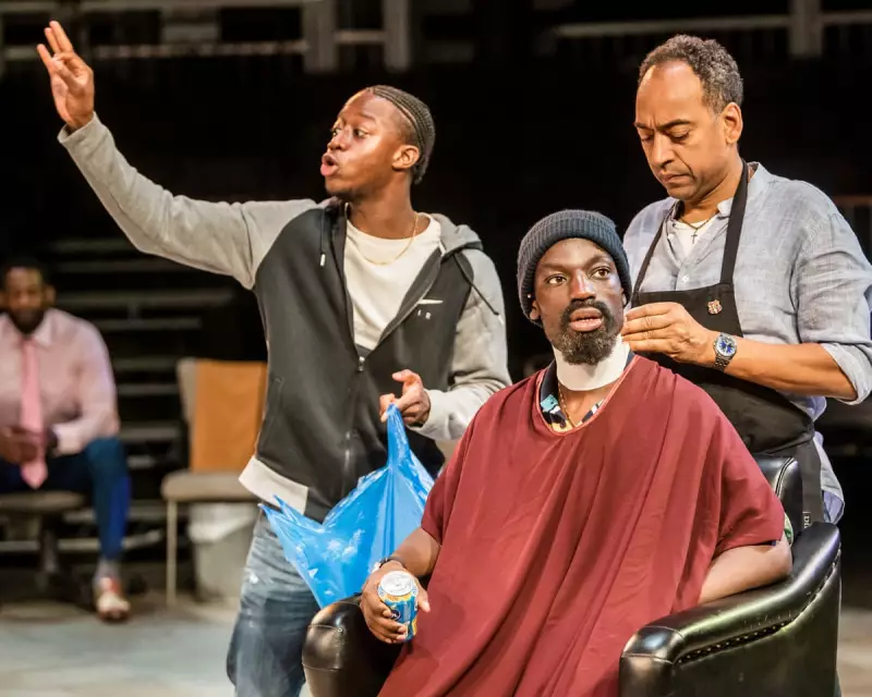 How Barber Shop Chronicles Inspired a New Playwright's Journey