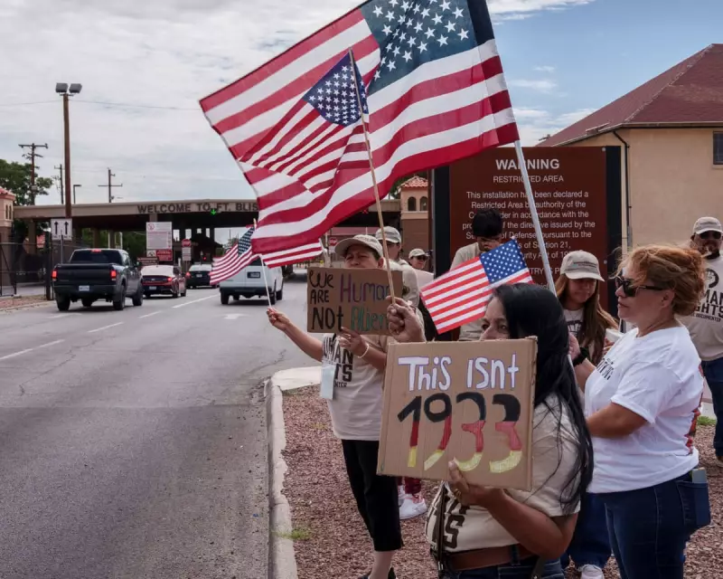 ICE Detainee Death May Be Homicide, Protests Erupt at Fort Bliss