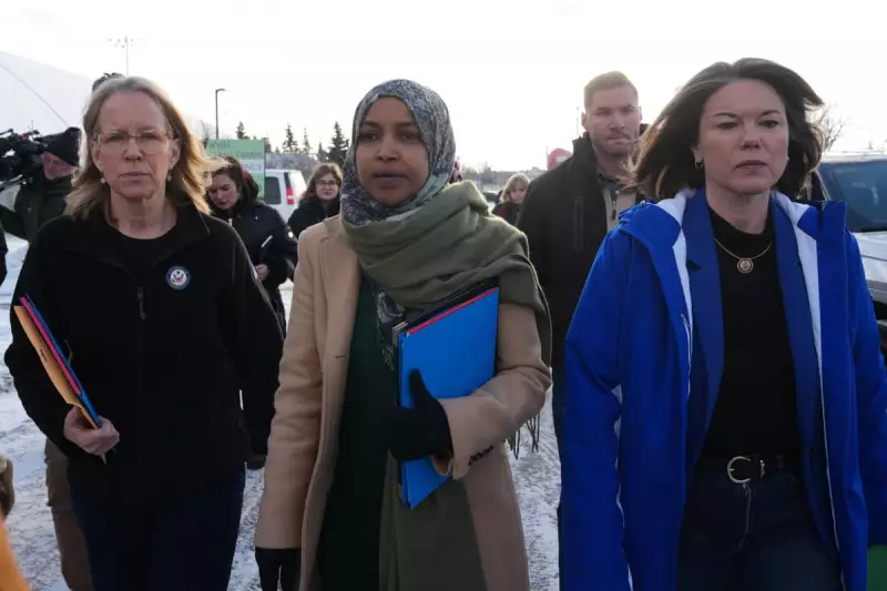 Ilhan Omar and Two Congress Members Blocked from ICE Facility Visit