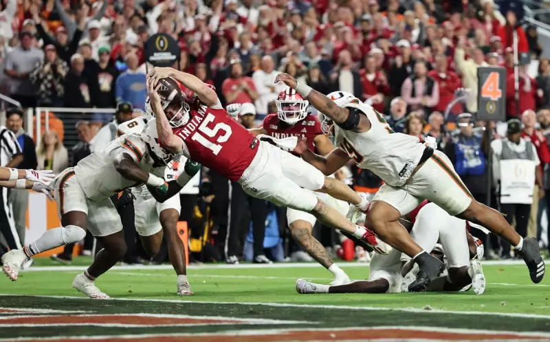 Indiana Hoosiers complete perfect 16-0 season to claim first national football title