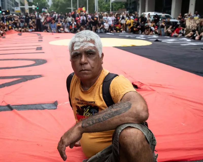 Invasion Day Protests: Police Clear Perth Site Amid Threats as Tens of Thousands March Nationwide