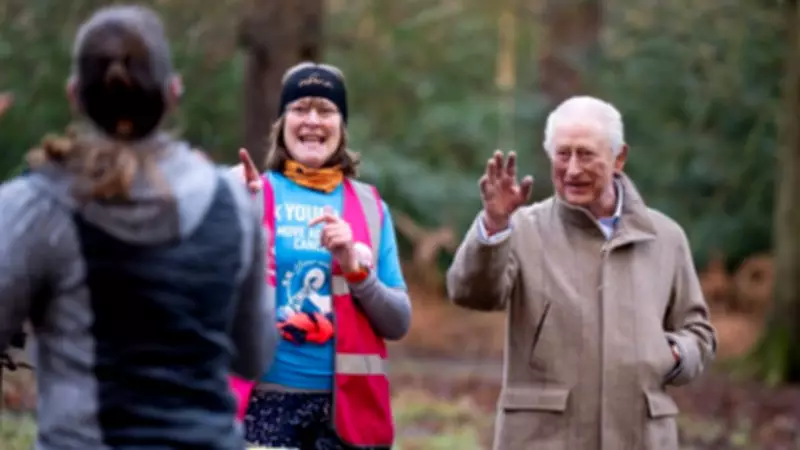 King Charles Surprises Joggers at Cancer Charity Parkrun in Sandringham