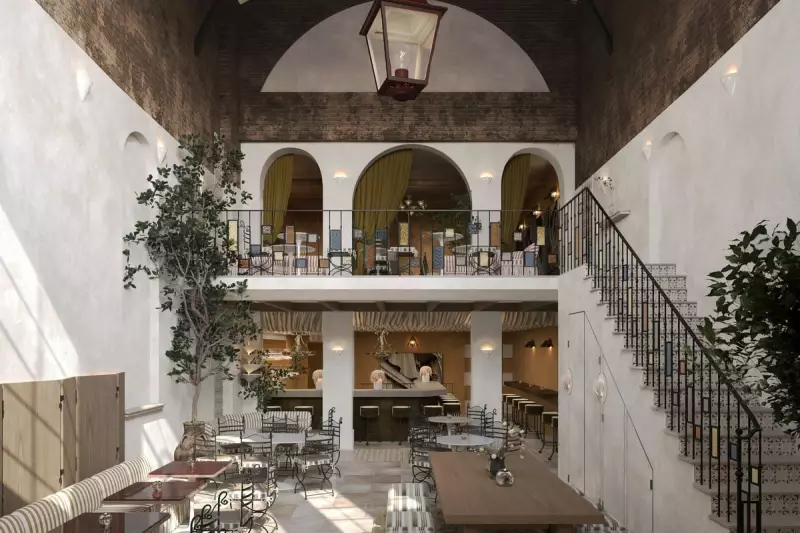 KINZ Lebanese Restaurant Opens in Notting Hill's Historic Bank Building