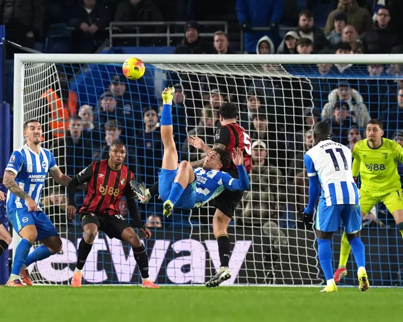 Kostoulas's Stunning Bicycle Kick Rescues Point for Brighton in Dramatic Draw