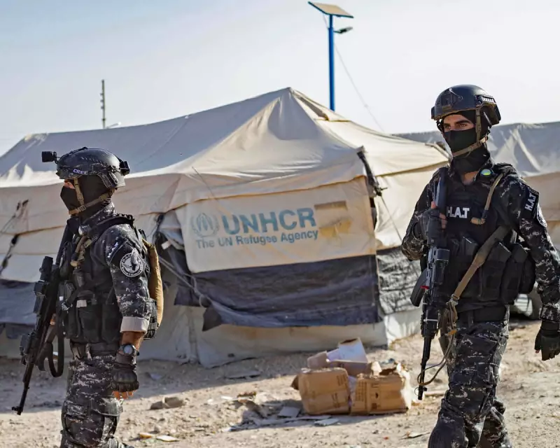 Kurdish Forces Withdraw from Key IS Detention Camp Amid Syrian Government Advance