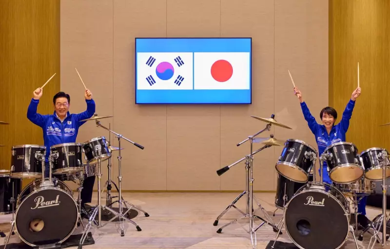Leaders in Rhythm: Japan and South Korea Drum Up Diplomacy with K-Pop Performance