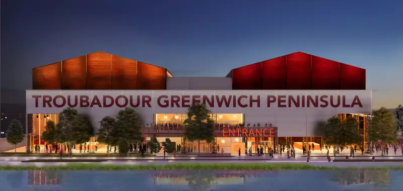 London's Largest New Theatre Venue Approved for Greenwich Peninsula