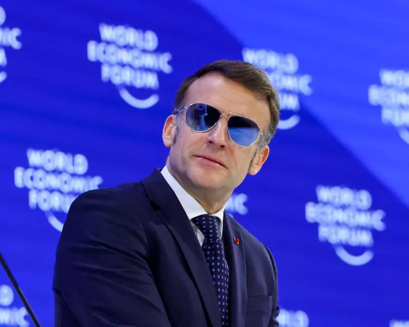 Macron's €659 Sunglasses Spark Davos Debate Over French Luxury and Eye Injury