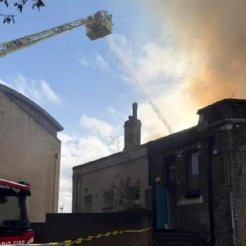 Major Fire in Chalk Farm: 70 Firefighters Battle Blaze on Regent's Park Road