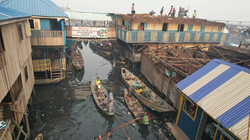Makoko Residents Dismantle Homes and School Amid Demolition Fears