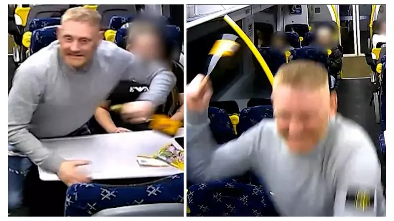Man jailed for 12 years after violent Buckfast bottle attack on Glasgow train