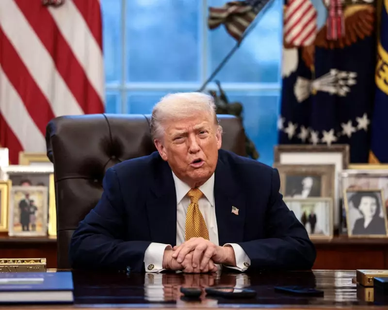 Markets tumble as Trump threatens 25% tariffs on eight European nations