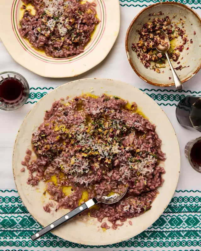 Meera Sodha's Radicchio & Chianti Risotto: A Bittersweet Winter Feast