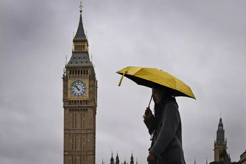 Met Office Issues Yellow Rain Warning for South London