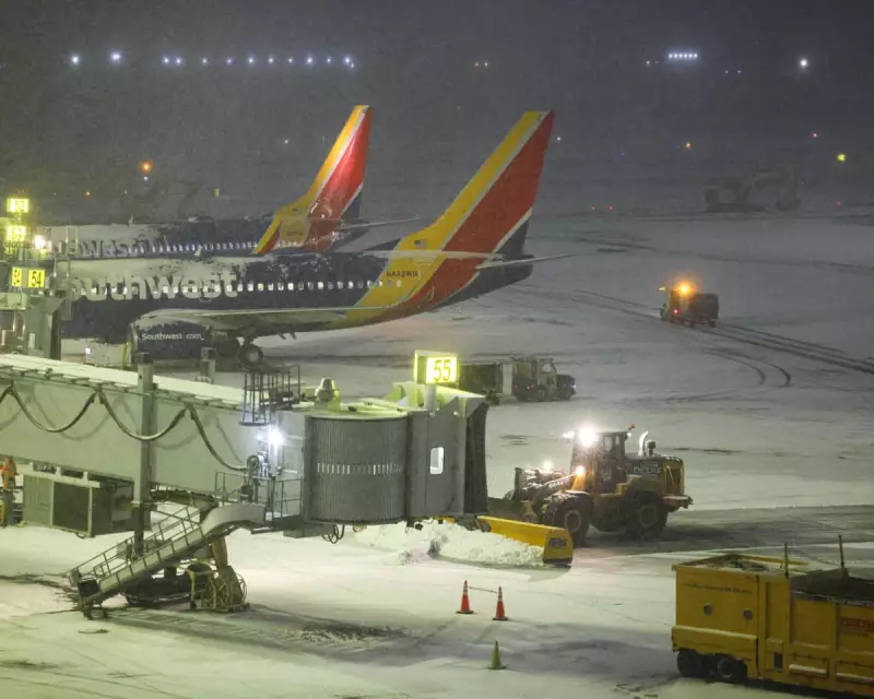 Monster US Winter Storm Paralyzes East, Grounds Thousands of Flights