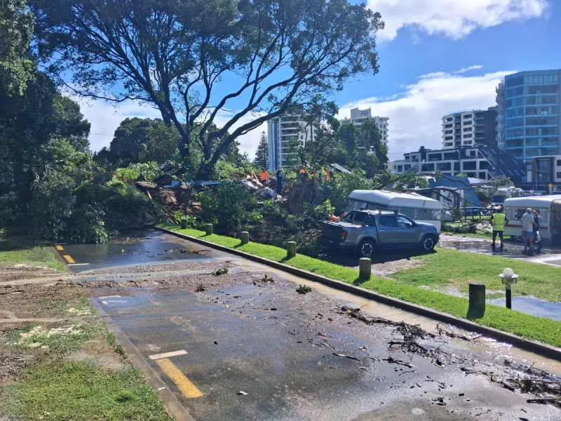 Mount Maunganui Landslide Tragedy: Two Dead, Six Missing After Campsite Disaster