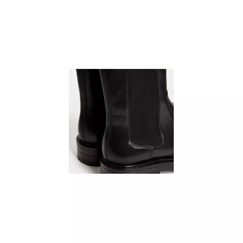 M&S Shoppers Rush for 'Walking on Air' Leather Boots in January Sale